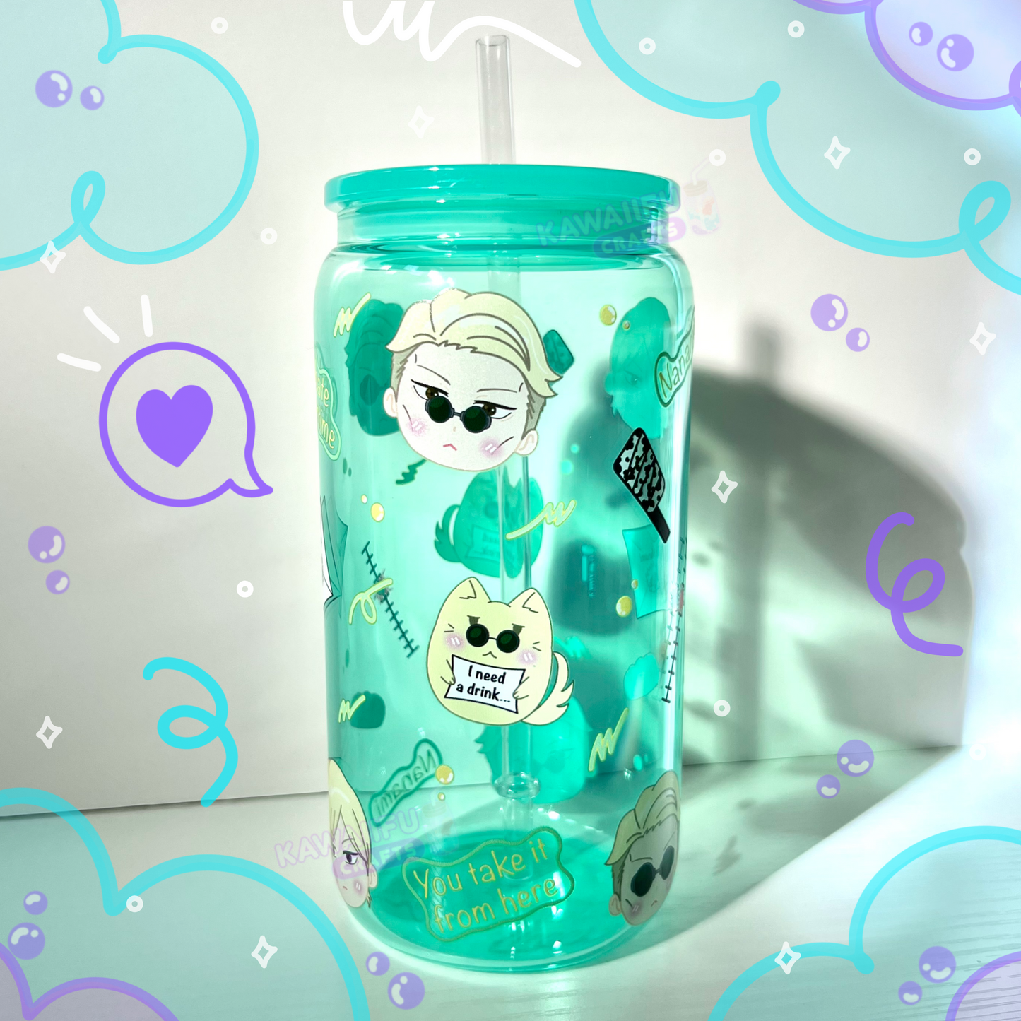Catnana Glass Cup