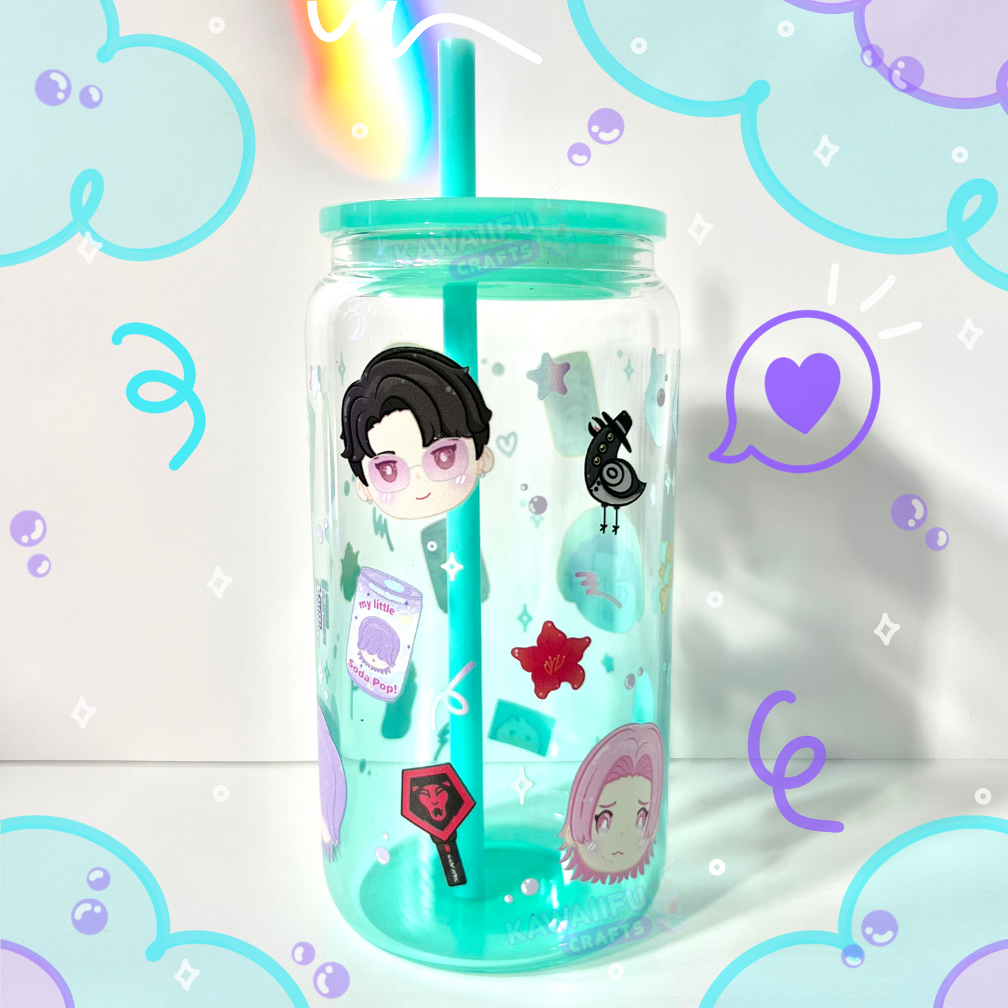 Demons Glass Cup