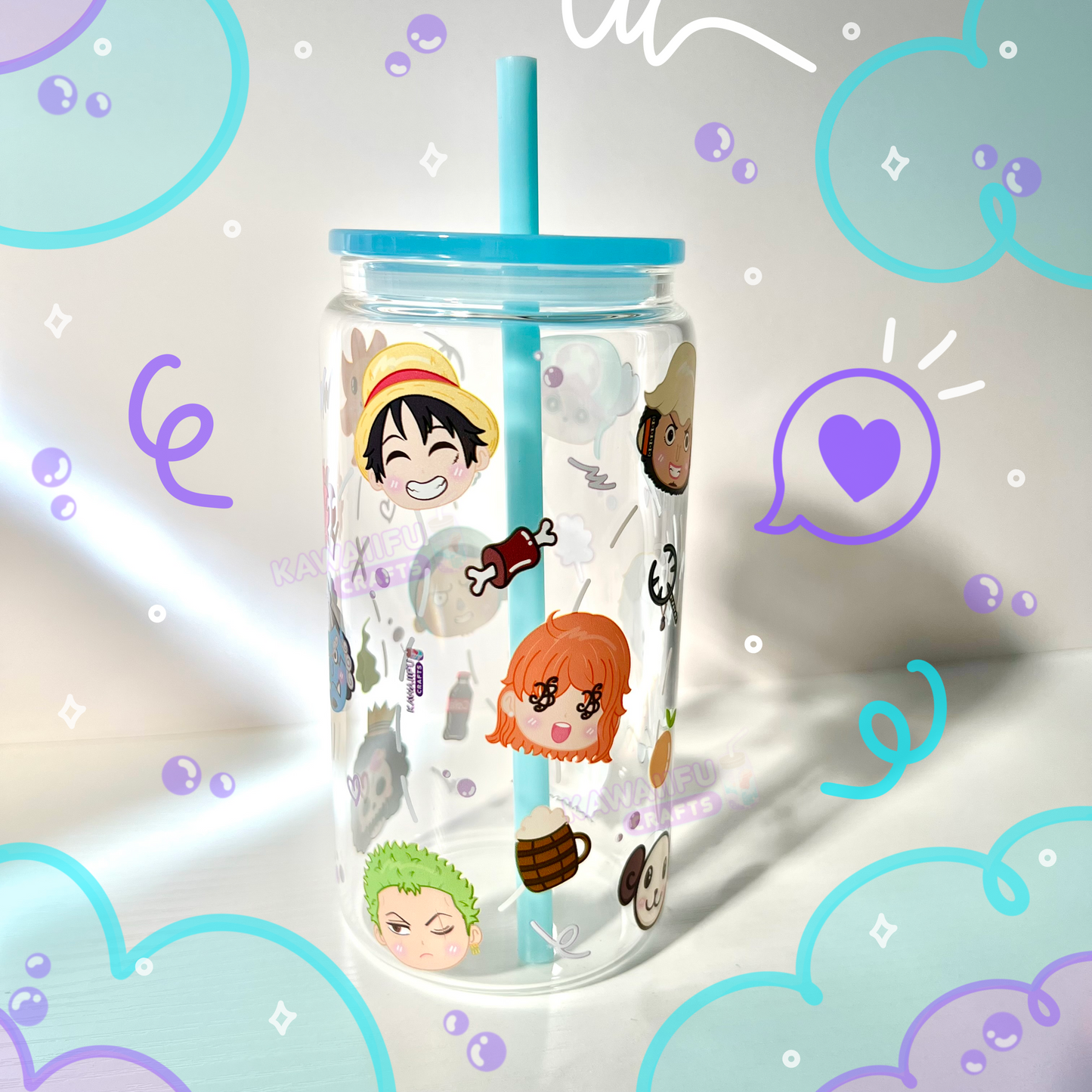 Pirates Glass Cup