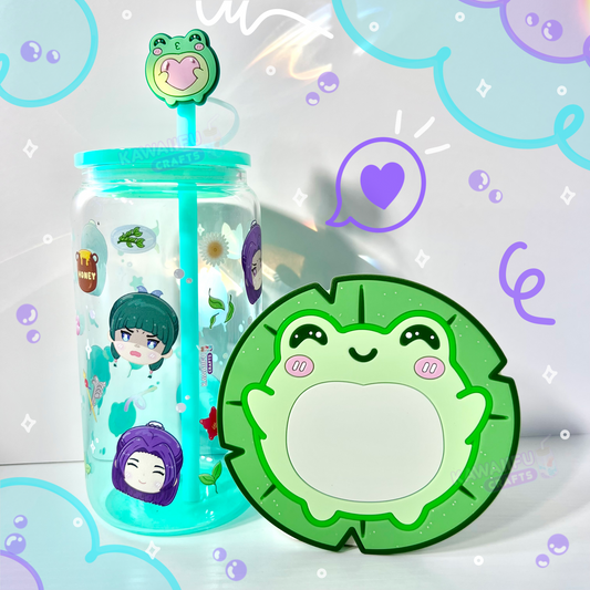 Diaries Glass Cup