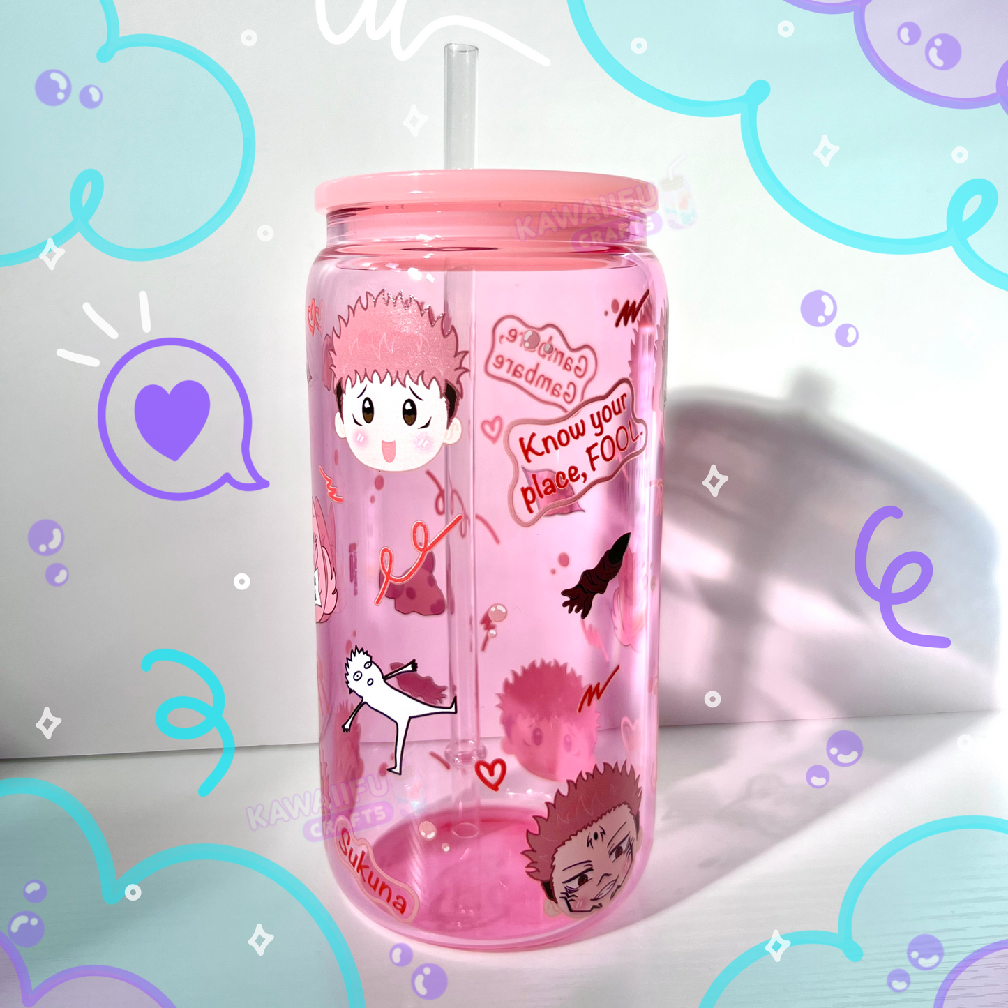 Catsuku Glass Cup