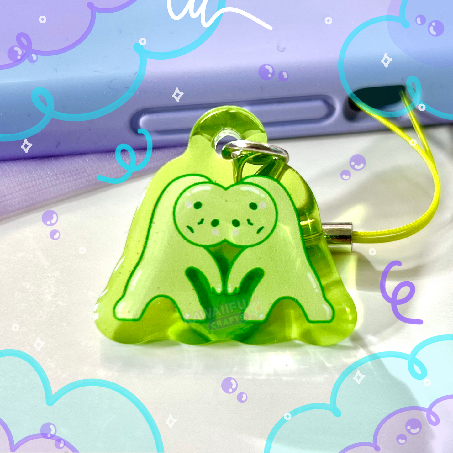 Fuseski Phone Charm
