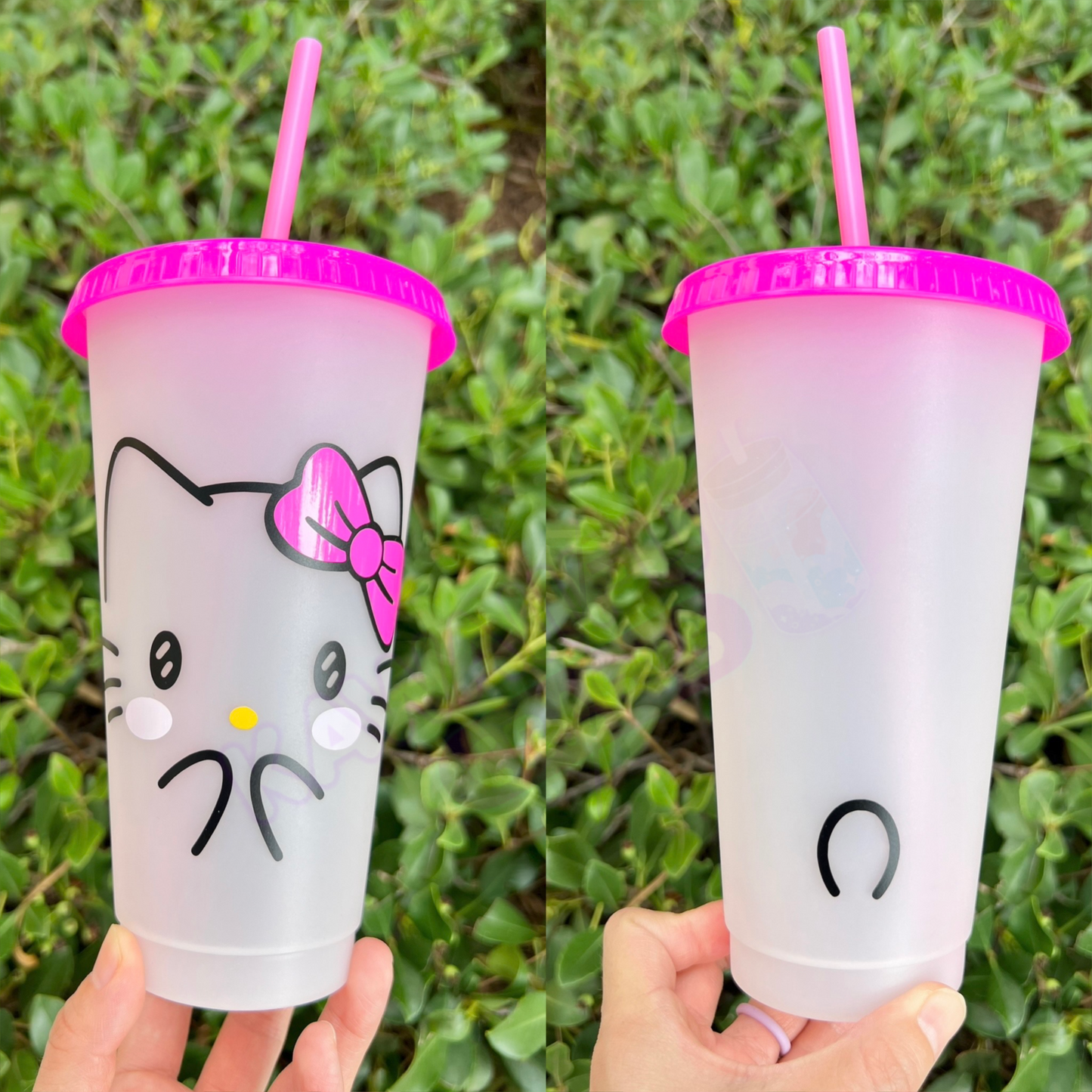 White Kitty Tumbler