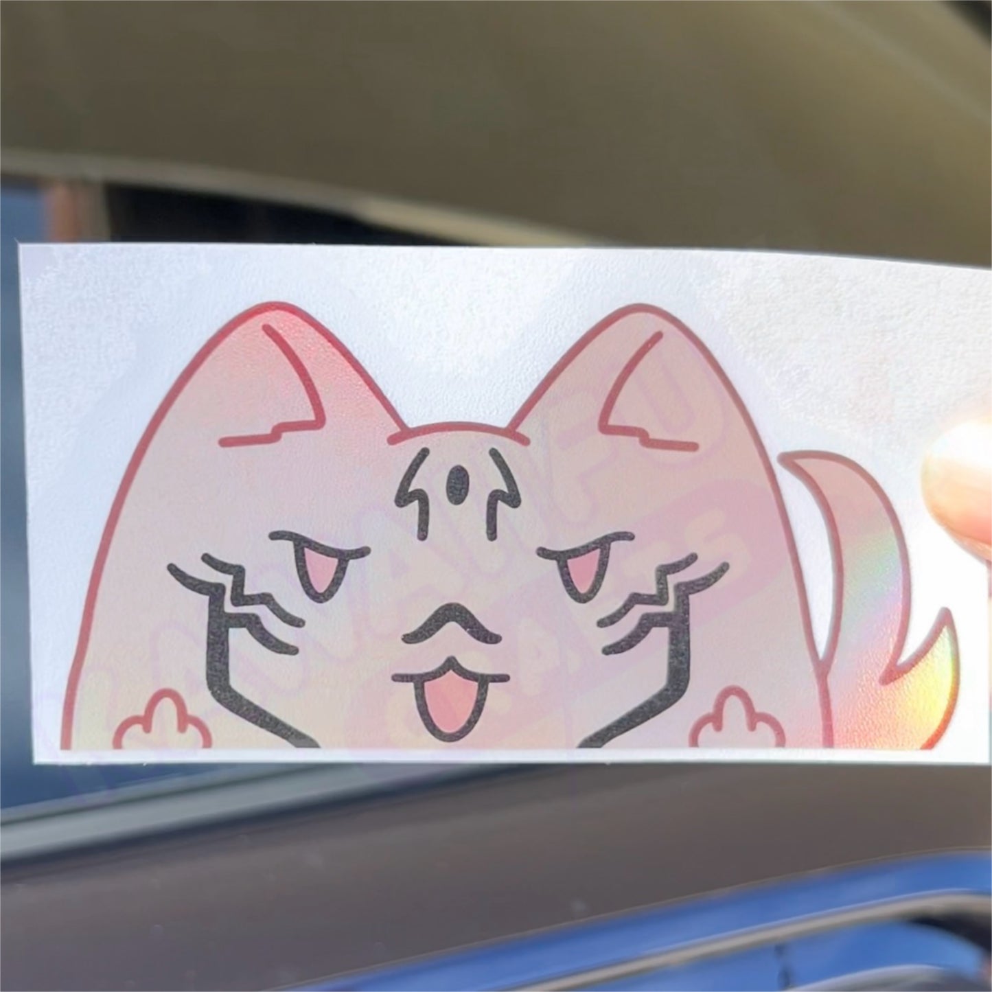 Catsuku Holo Sticker