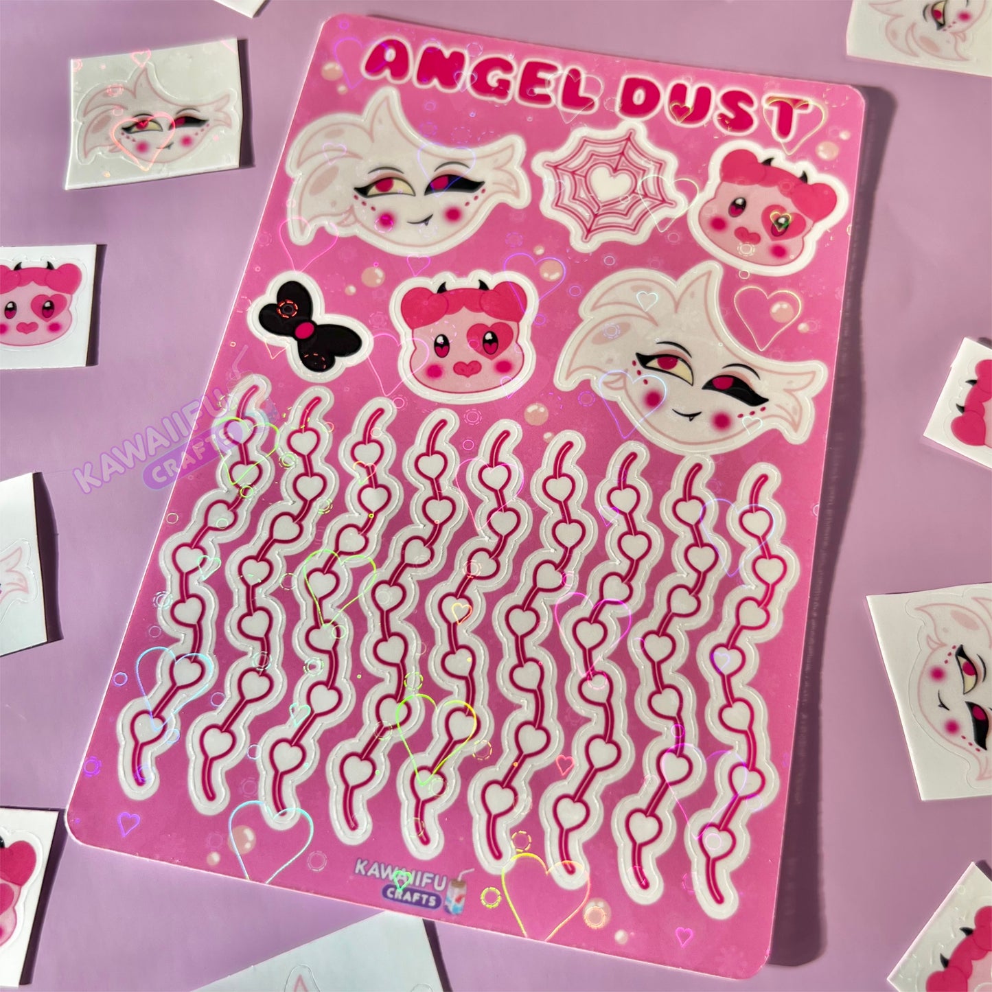 Angel D Sticker Sheet