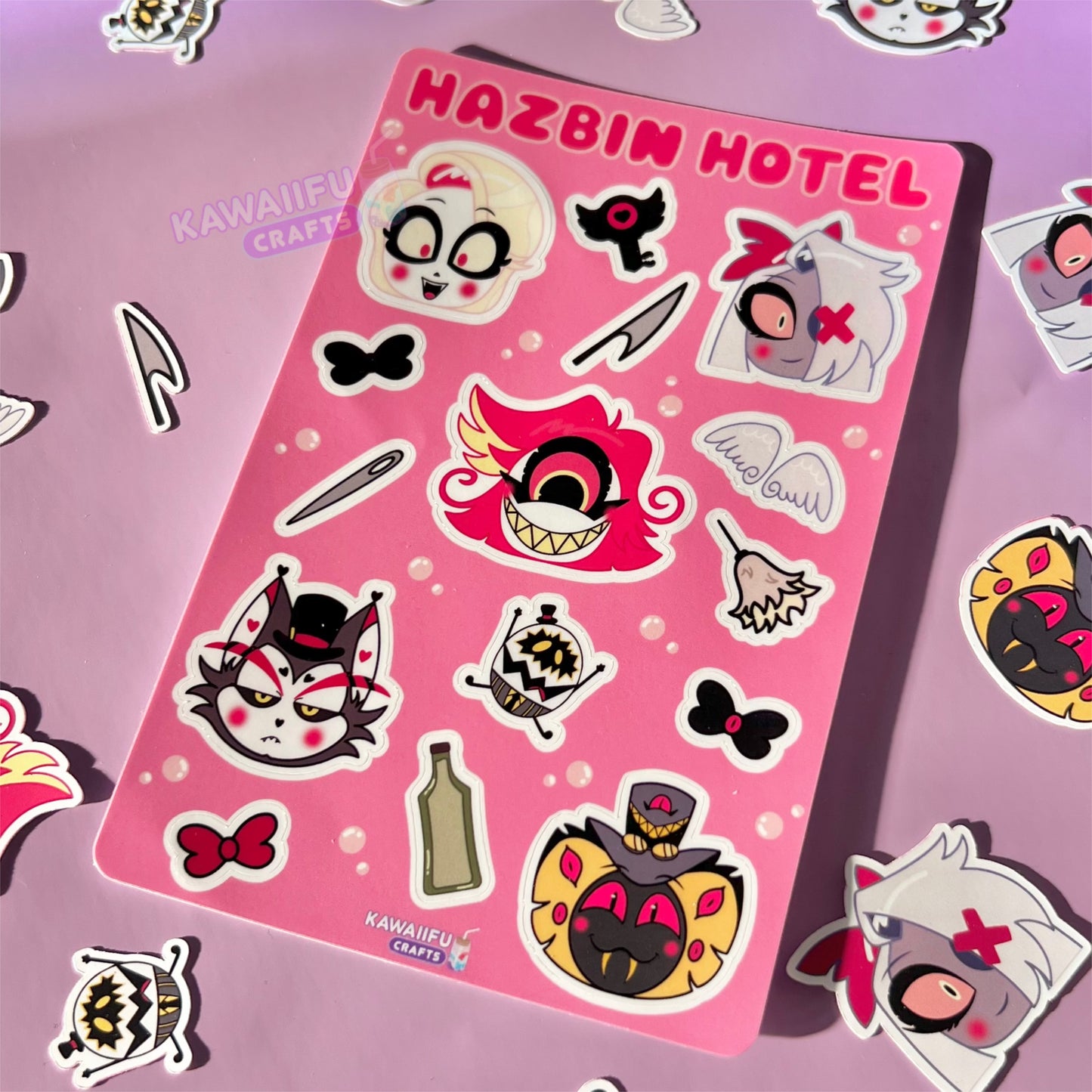 Sinners Sticker Sheet