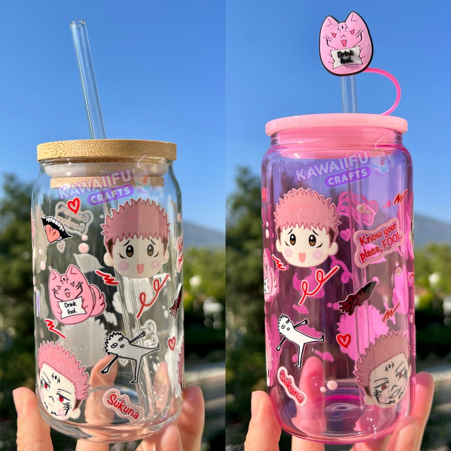 Catsuku Glass Can