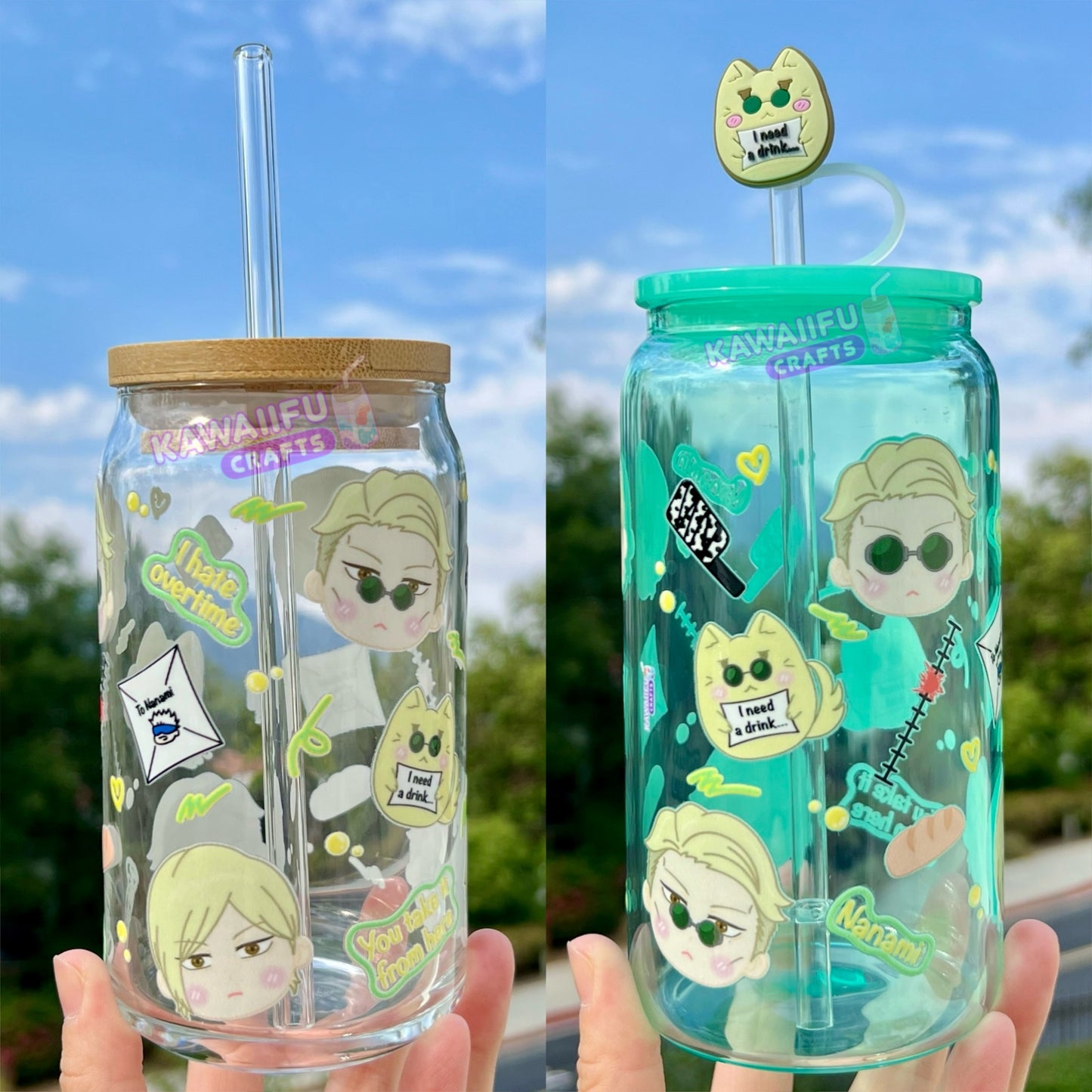 Catnana Glass Can