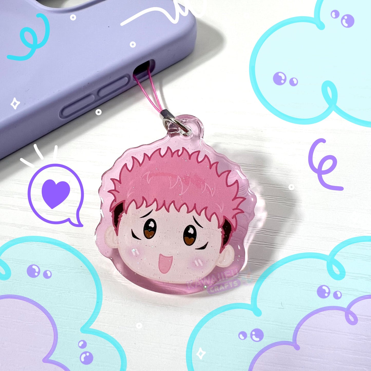 Brat Phone Charm