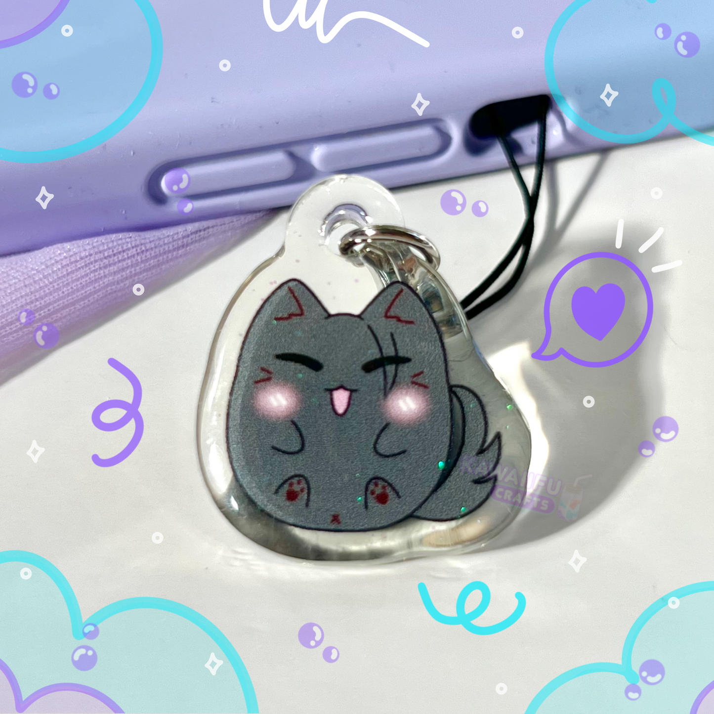 Catsugu Phone Charm