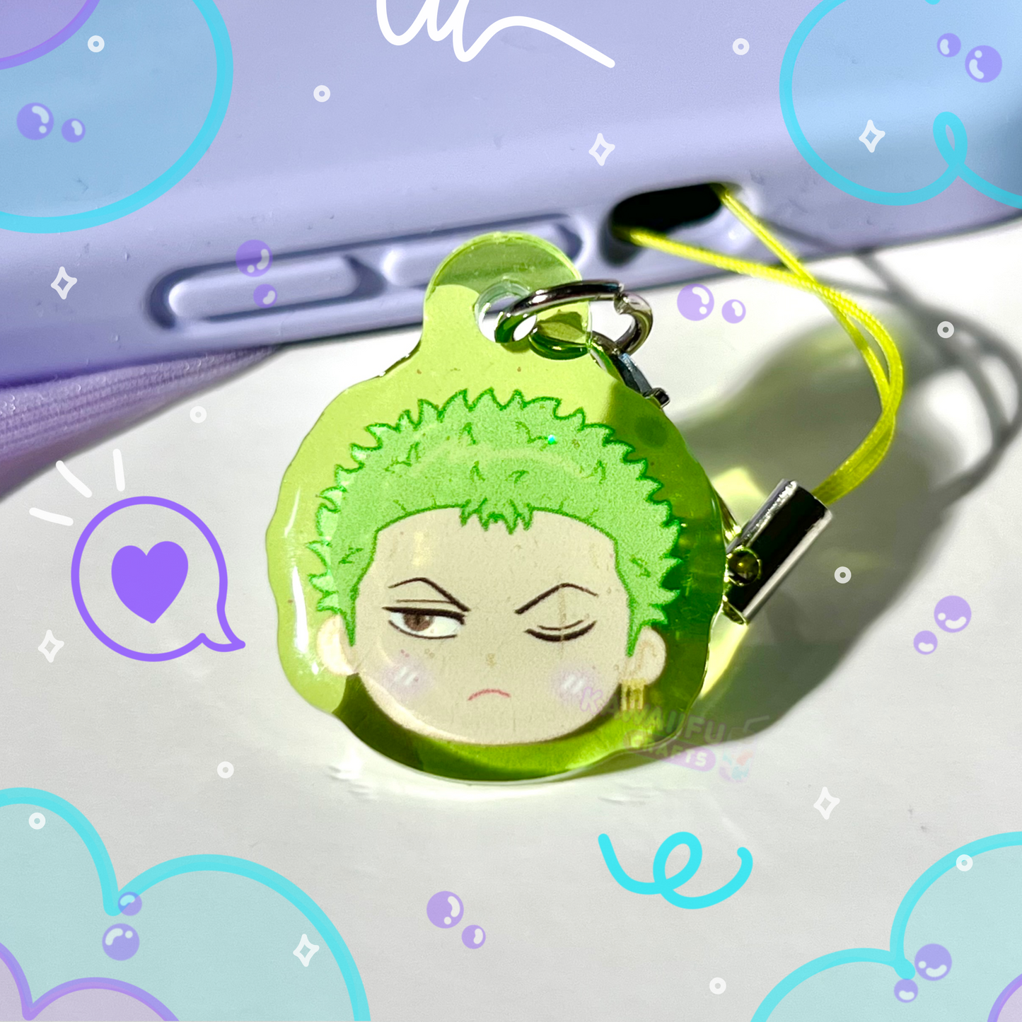 Swordsman Phone Charm
