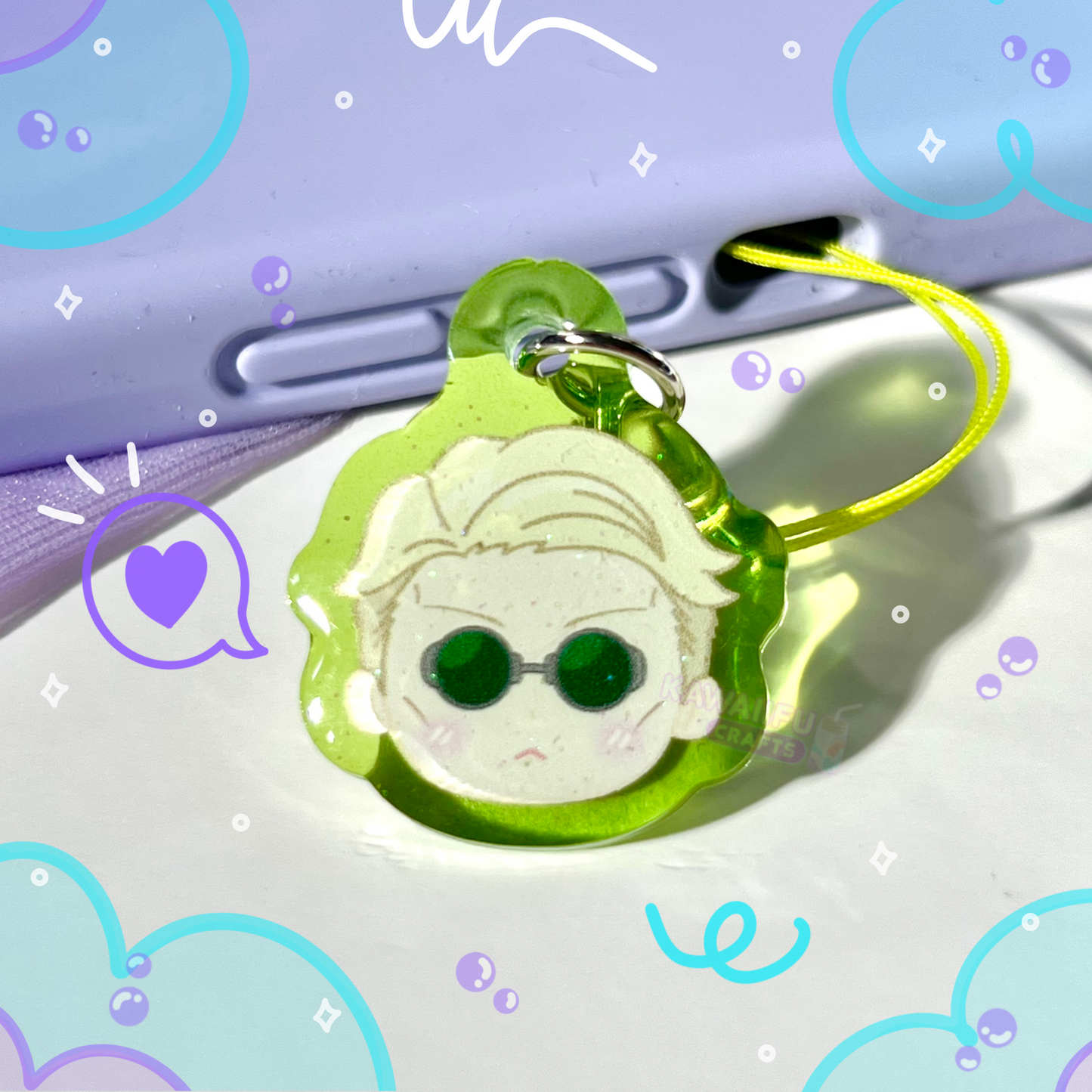 Overtime Phone Charm