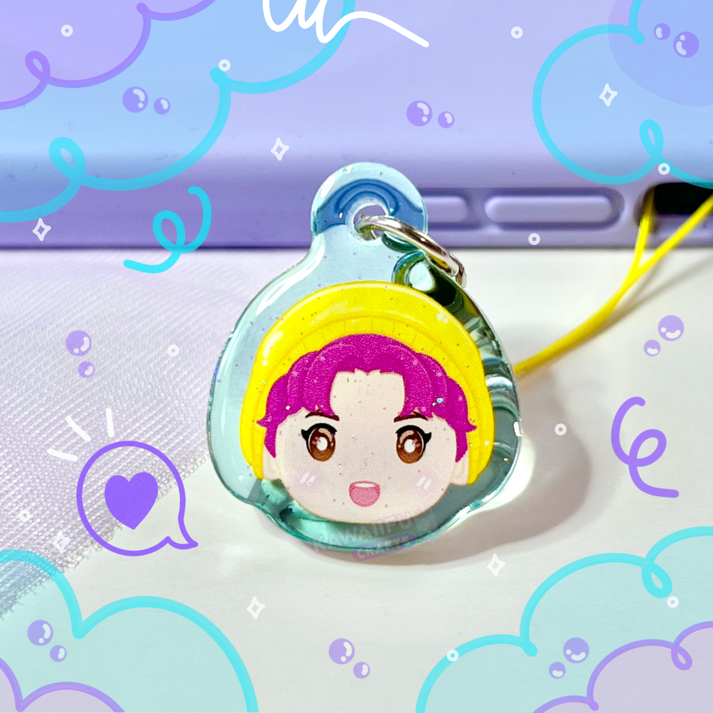 Abs Phone Charm