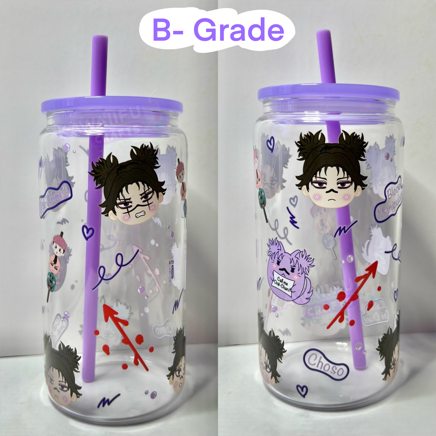 B-Grade Glass Cups