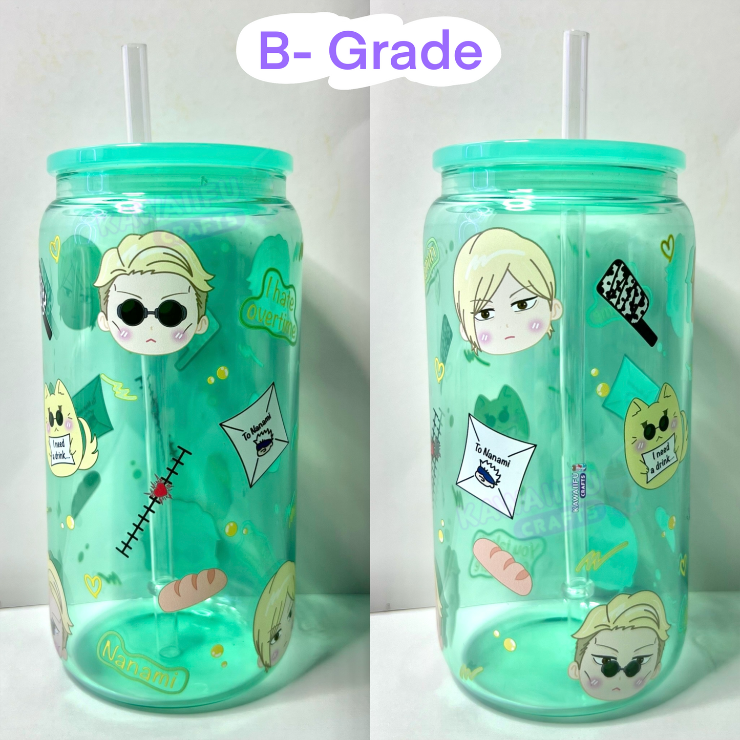 B-Grade Glass Cups