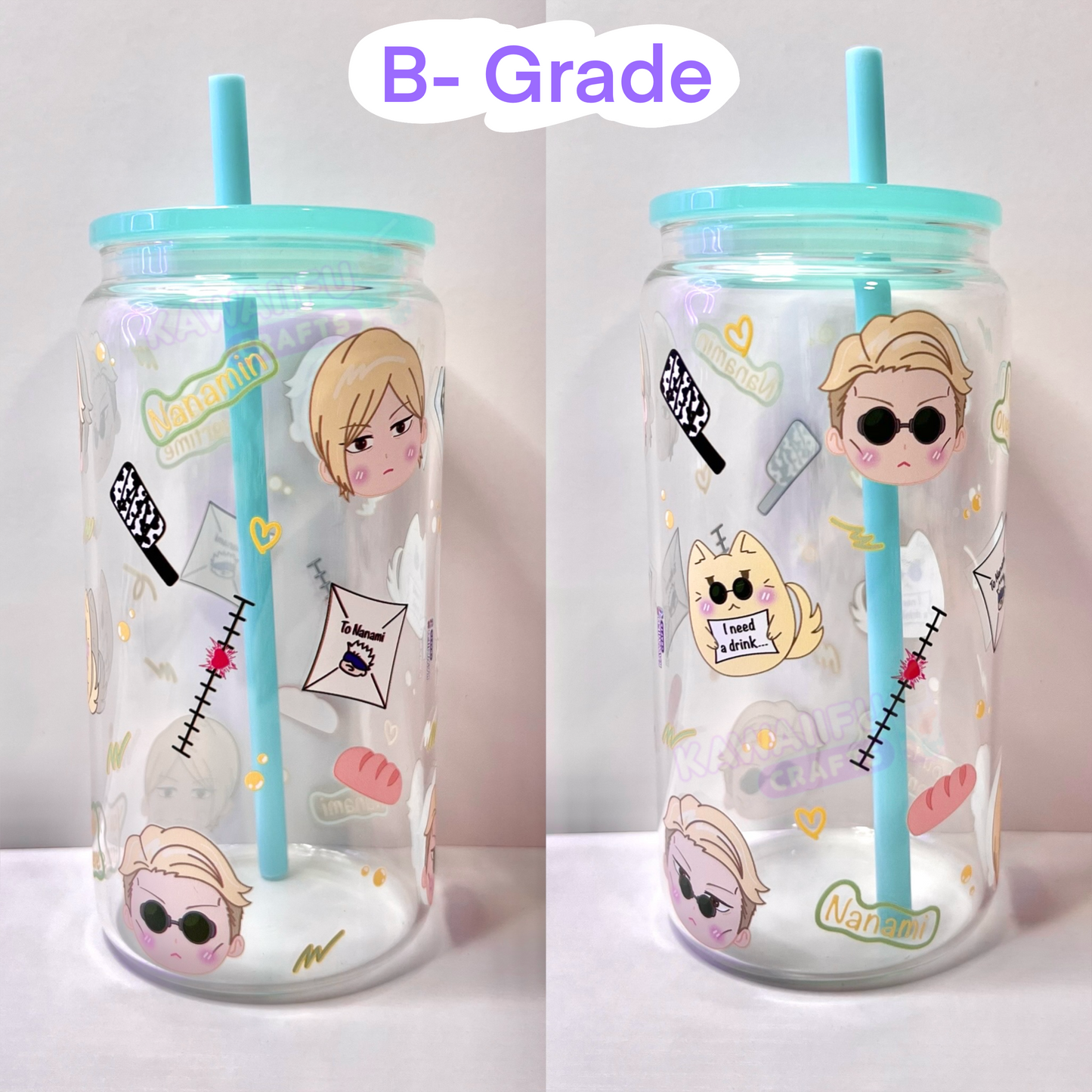 B-Grade Glass Cups