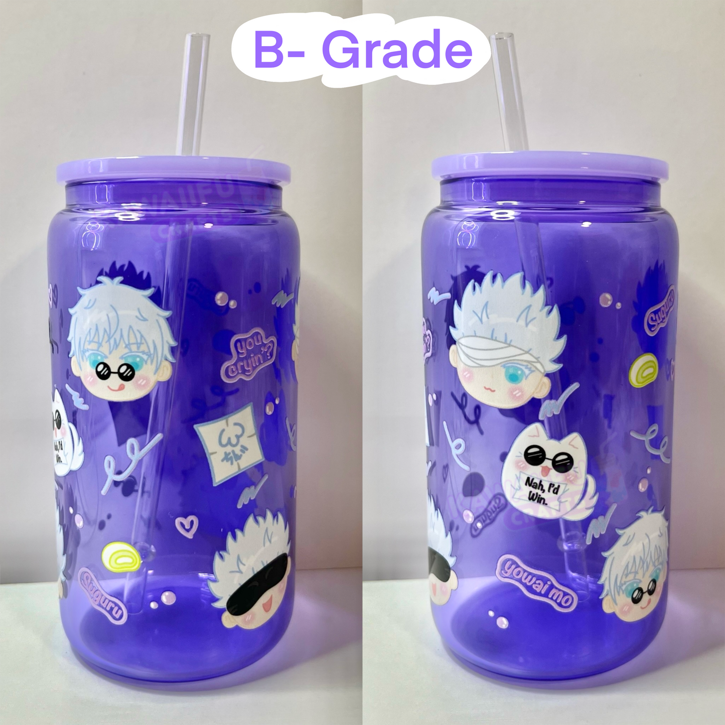 B-Grade Glass Cups