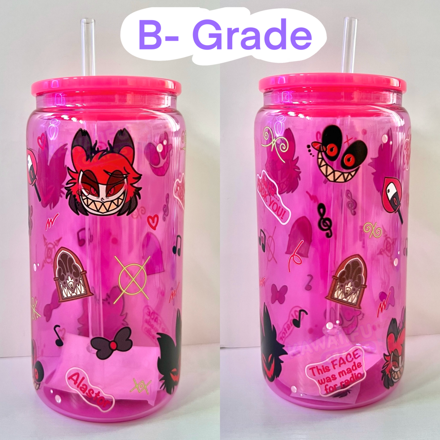 B-Grade Glass Cups