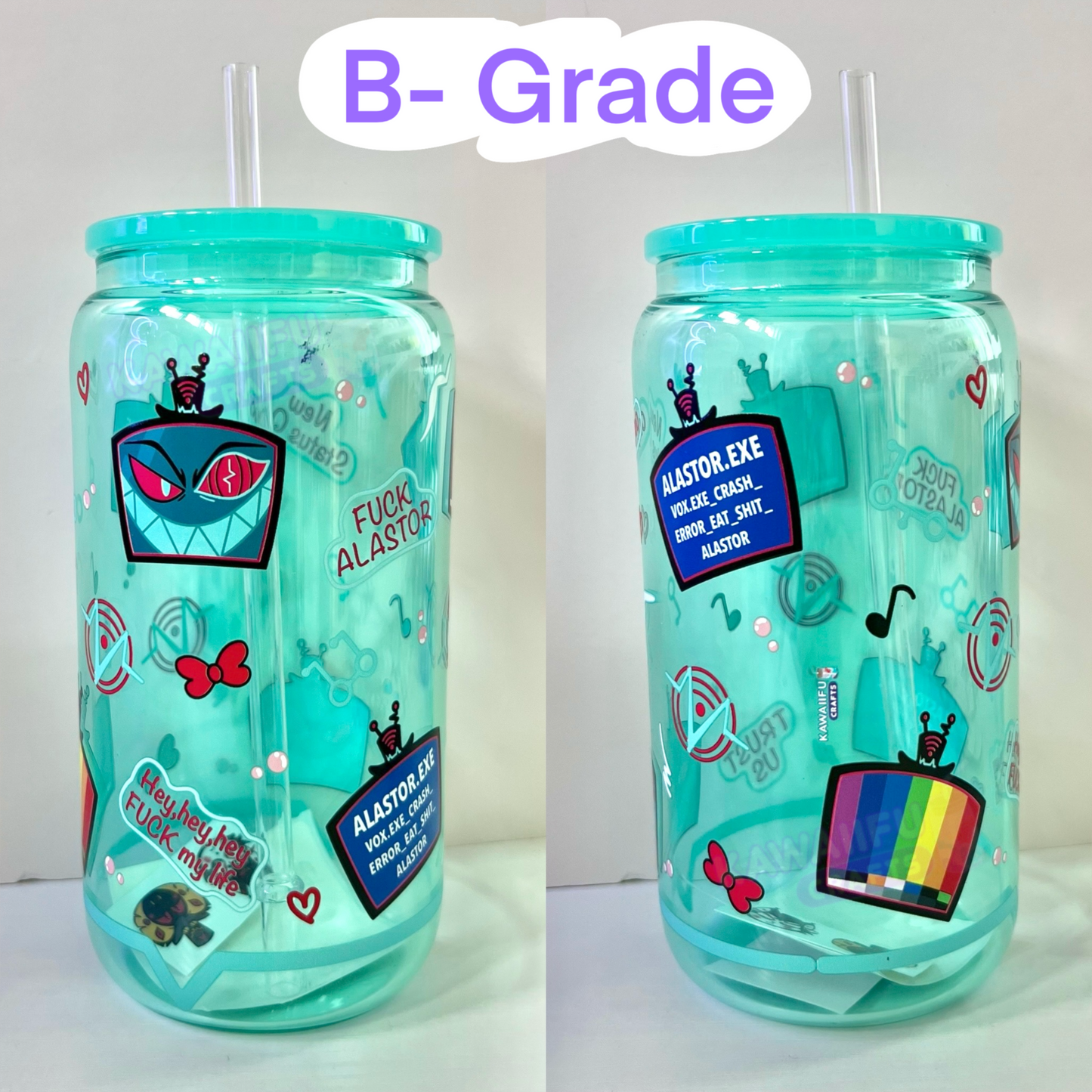 B-Grade Glass Cups