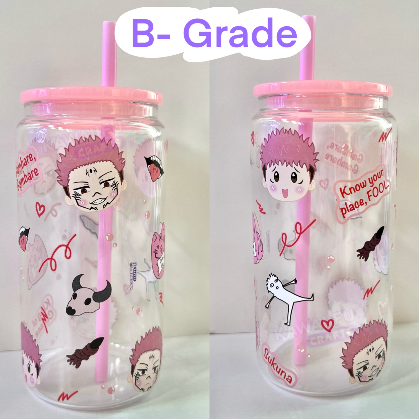 B-Grade Glass Cups