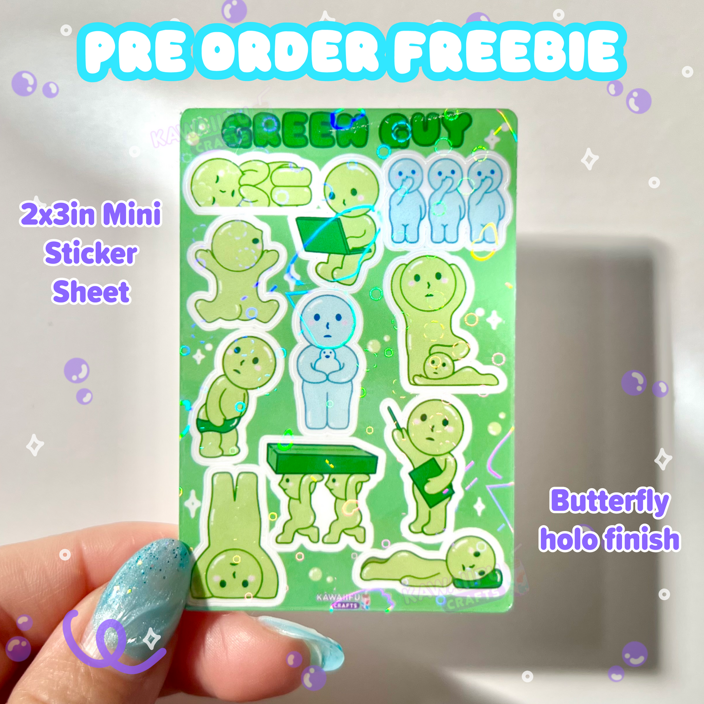 [PRE-ORDER] Green Guy Glass Cup