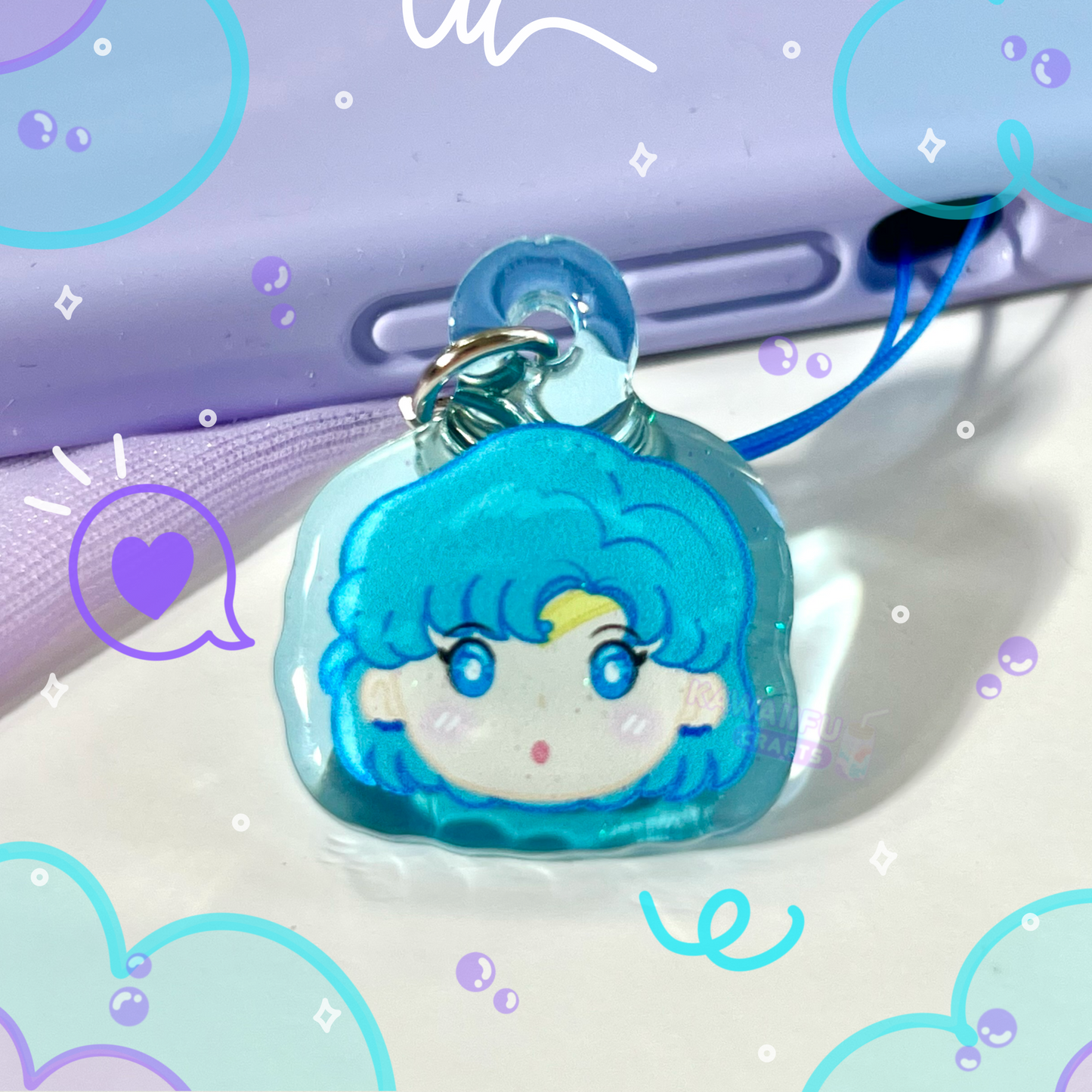 Mercury Phone Charm