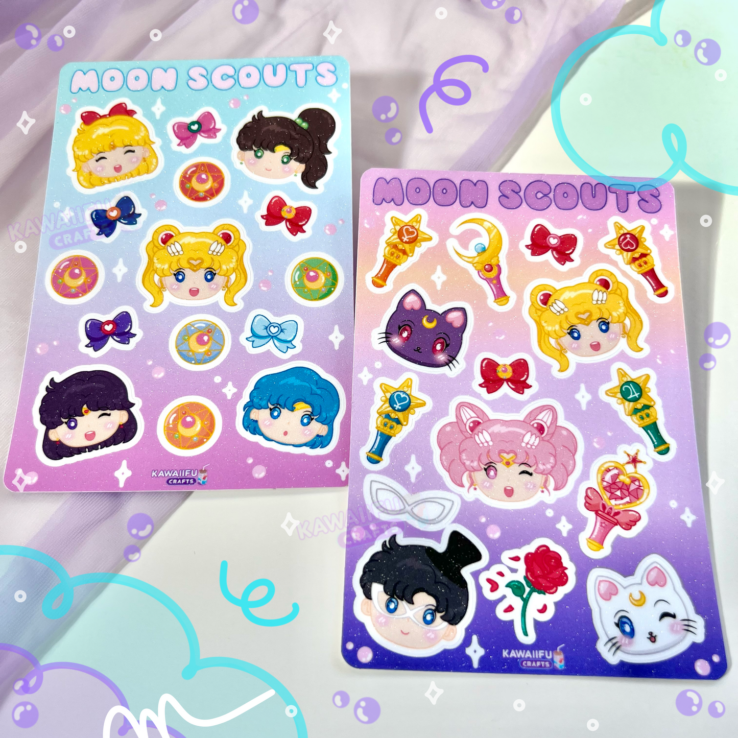 Moon Scouts Sticker Sheet