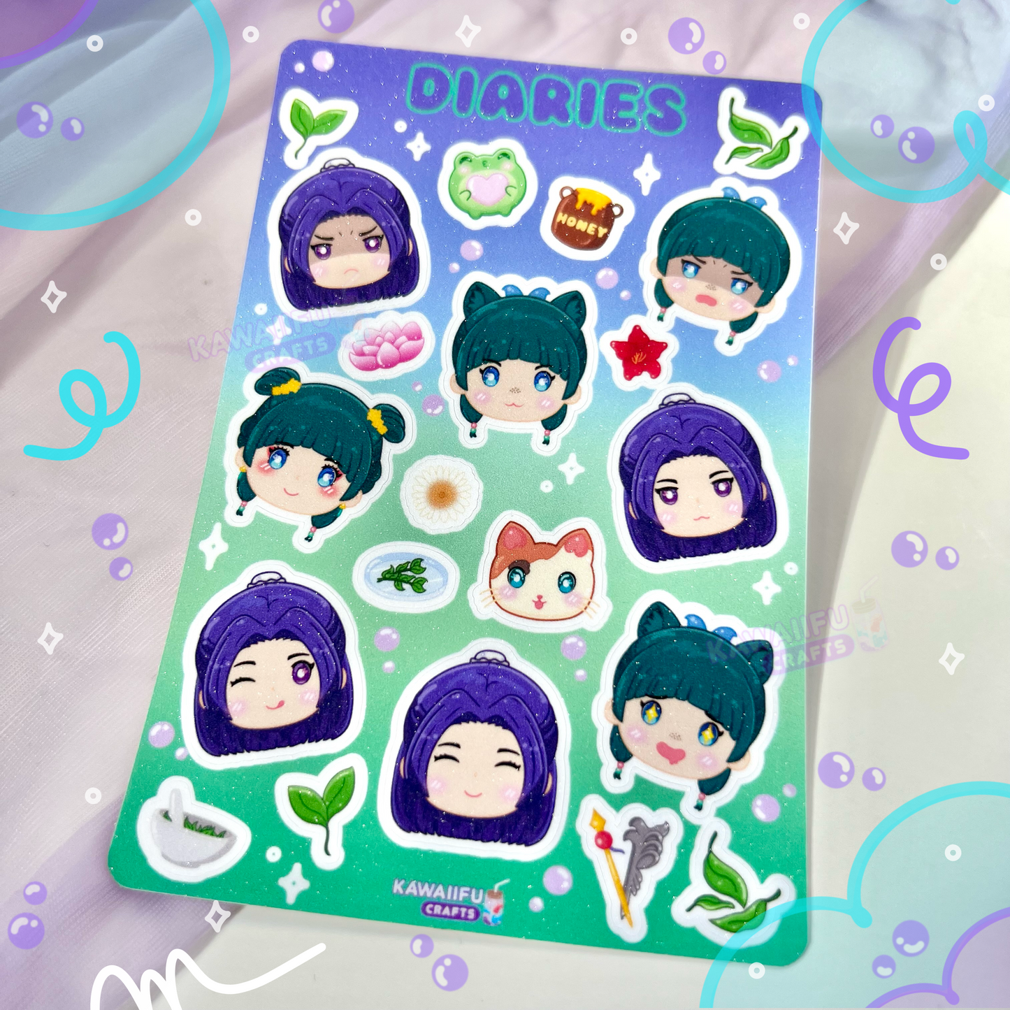 Diaries Sticker Sheet