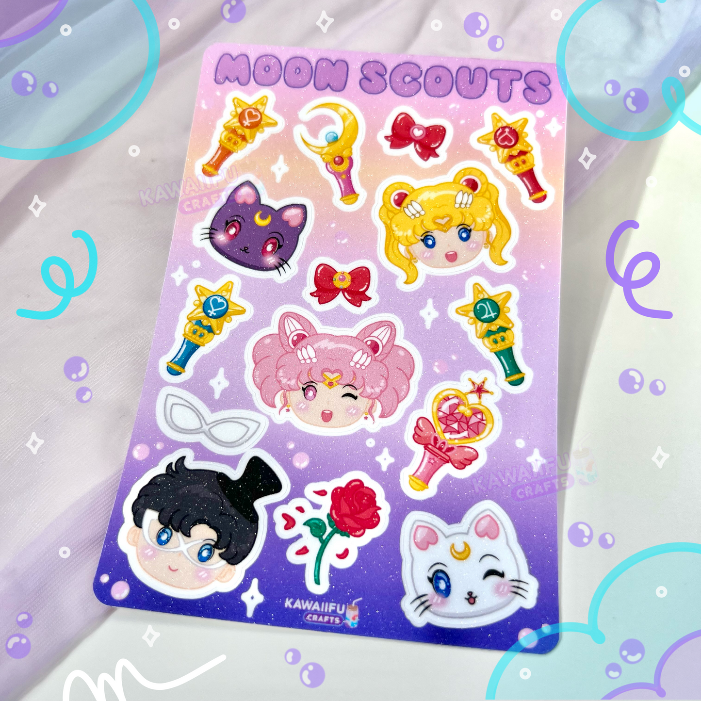 Fam Scouts Sticker Sheet