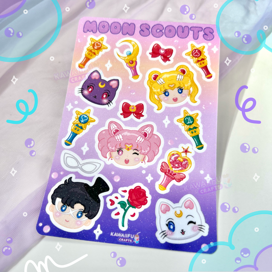 Fam Scouts Sticker Sheet