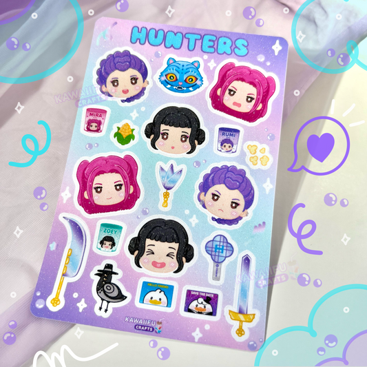 Hunters Sticker Sheet