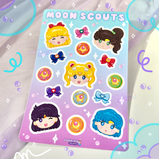 Moon Scouts Sticker Sheet