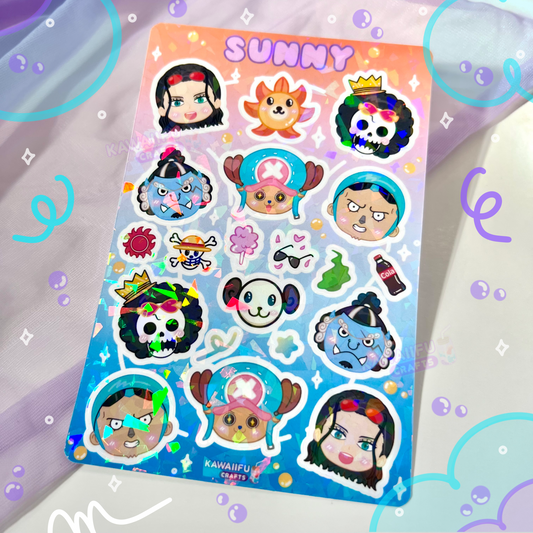 Sunny Sticker Sheet
