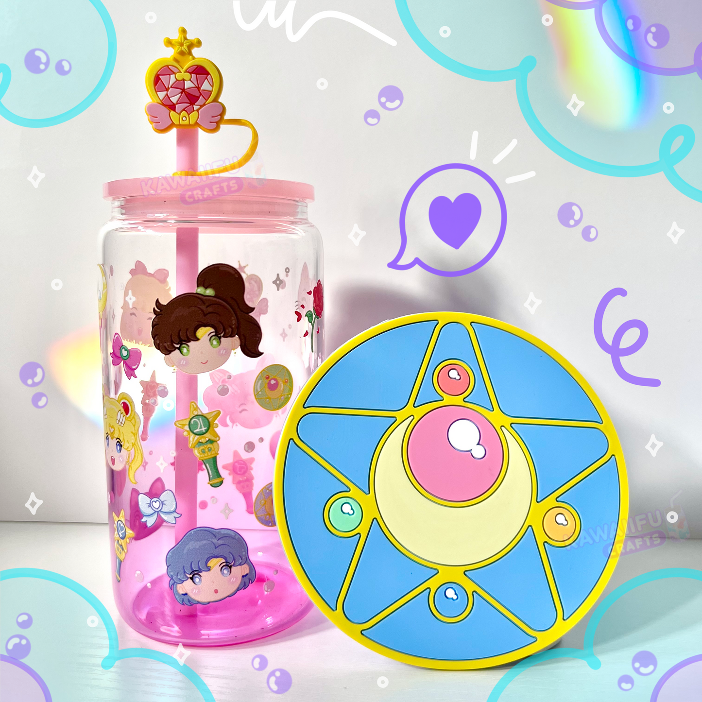 [PRE-ORDER] Moon Scouts Glass Cup